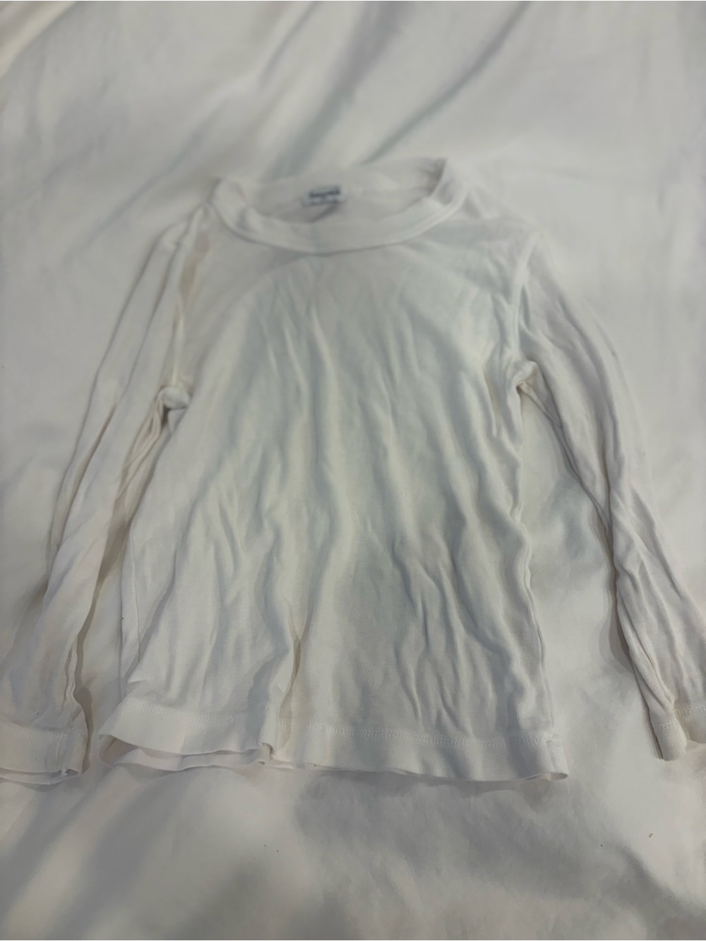 Splendid Toddler white Crewneck Long-Sleeve Sweater